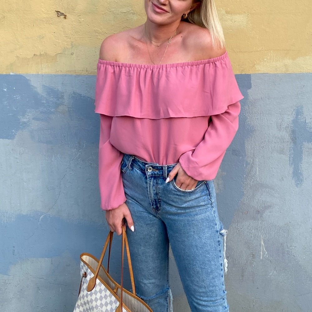 Wilfred off shoulder long sleeve - small